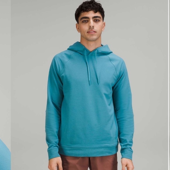 Lululemon  City Sweat Pullover Hoodie in Crest Teal/Blue - Picture 1 of 8